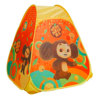 Палатка детская игровая Чебурашка Играем вместе GFA-CHE01-R 1